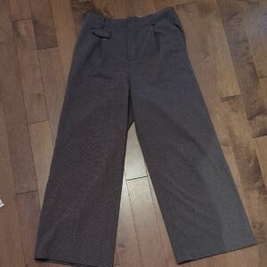 High-waisted Charcoal Pants